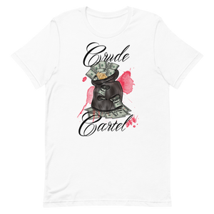 Crude Cartel Lifestyle White Short-Sleeve Unisex T-Shirt