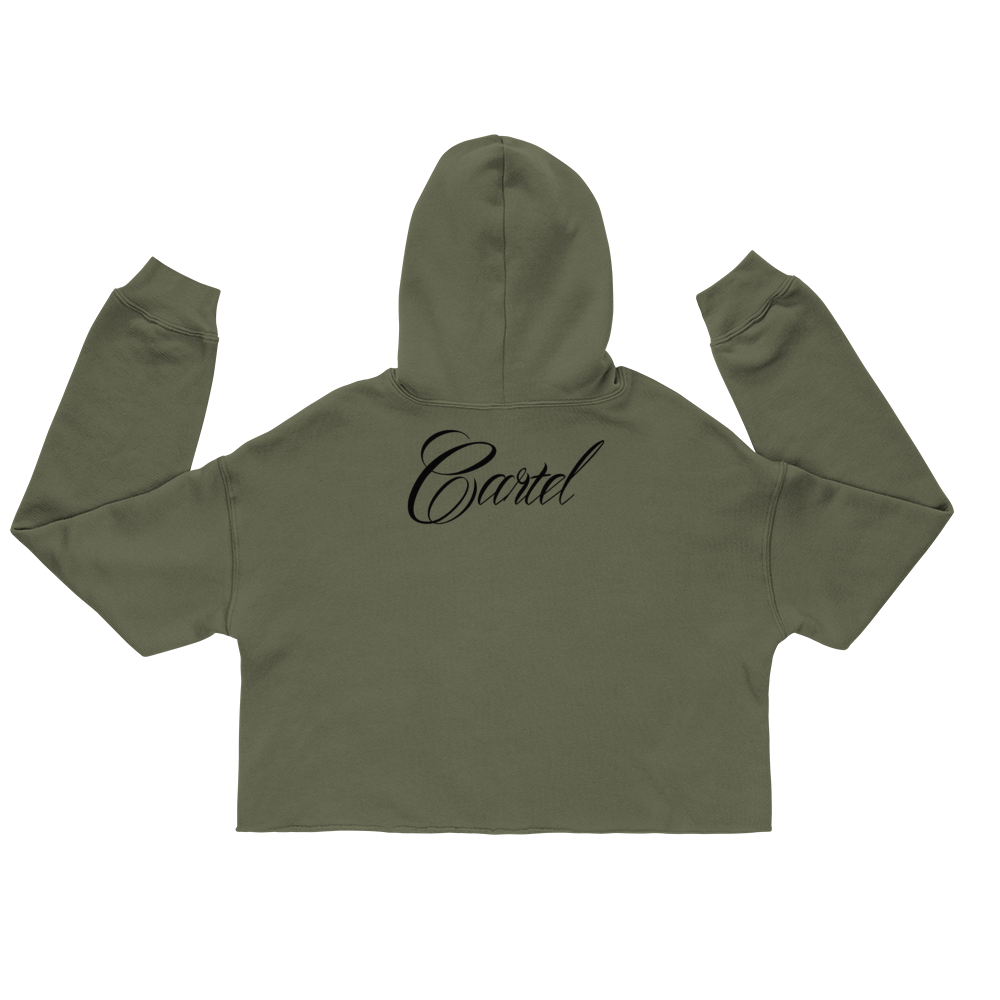 Crude Cartel Lifestyle Women's Crop Hoodie