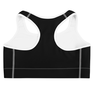 Crude Cartel Black Sports Bra