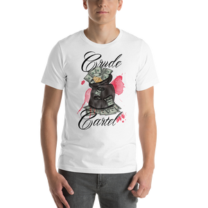 Crude Cartel Lifestyle White Short-Sleeve Unisex T-Shirt